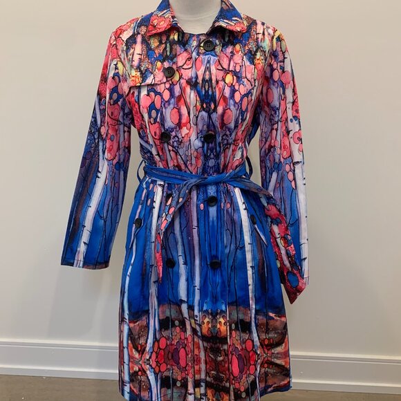 Donna White Coats Jackets & Blazers - Raincoat